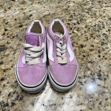 Vans Shoes Kids With Tie Purple Lavendar