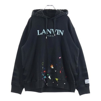 LANVIN 22SS x Gallery Dept. Graphic Print Hoodie Dept Sweat Pullover Used 5a6cdf
