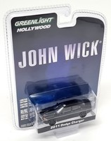 Greenlight 1/64 Dodge Charger 2011 Black John Wick Diecast Model Car