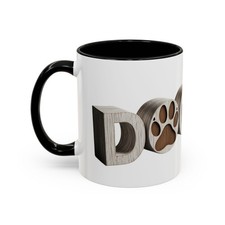 Dog Dad Accent Coffee Mug | Dog Lover Mug