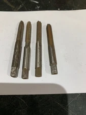 VINTAGE LAPCO  1/4" + COMET 1/4" BSF  + 7mm 1.0 & 1 Other Threading TAP SET OF 4