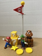 World Of Nintendo, 10 Lot Jakks Pacific Action Figures,Super Mario Bros Movie E5
