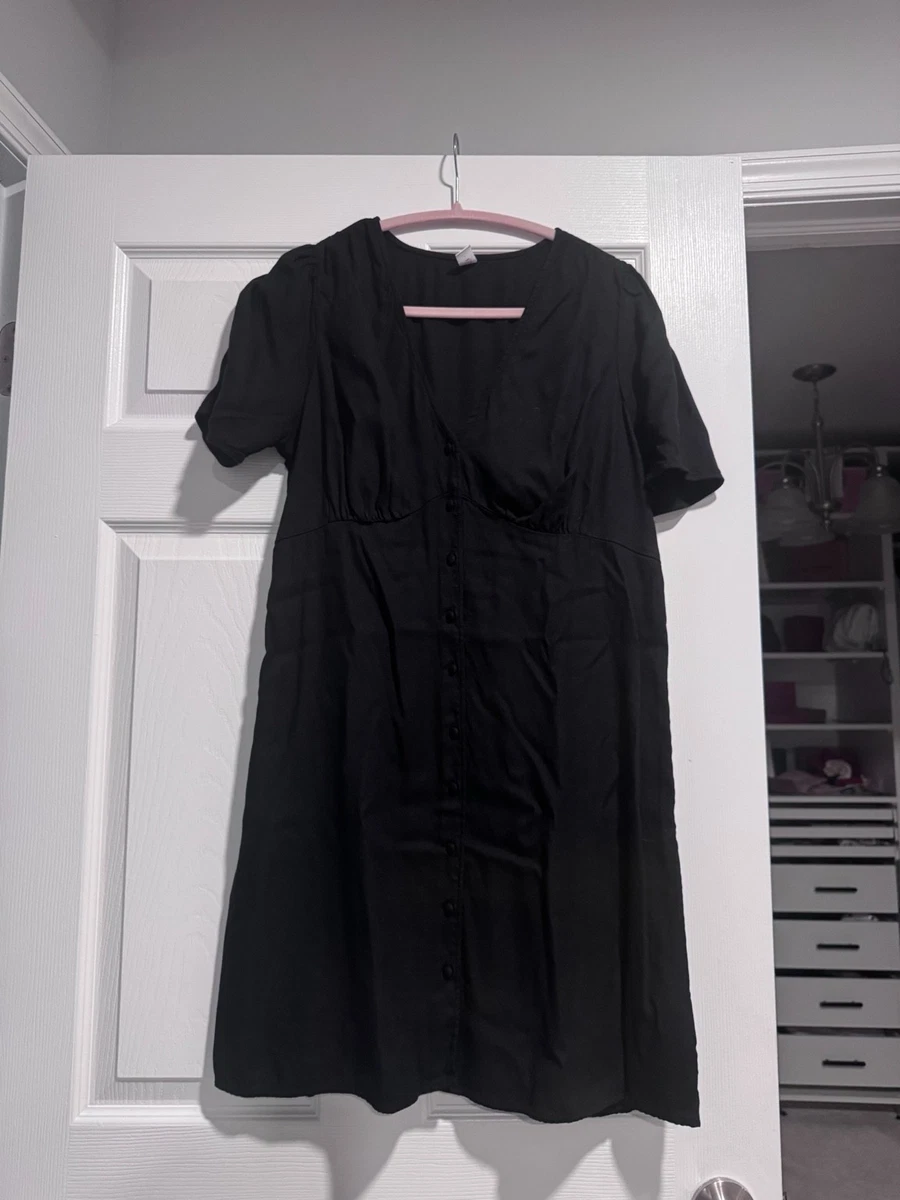 black open knit dress Gabby Fold Over Open Knit Mini Dress – edikted