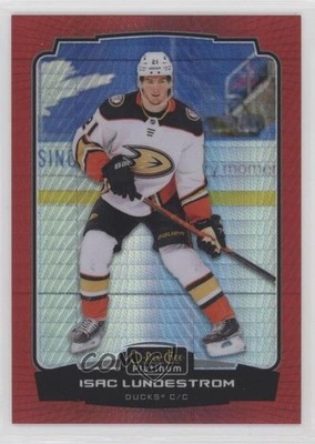 2022-23 O-Pee-Chee Platinum Red Prism 79/199 Isac Lundestrom #119 1hs9