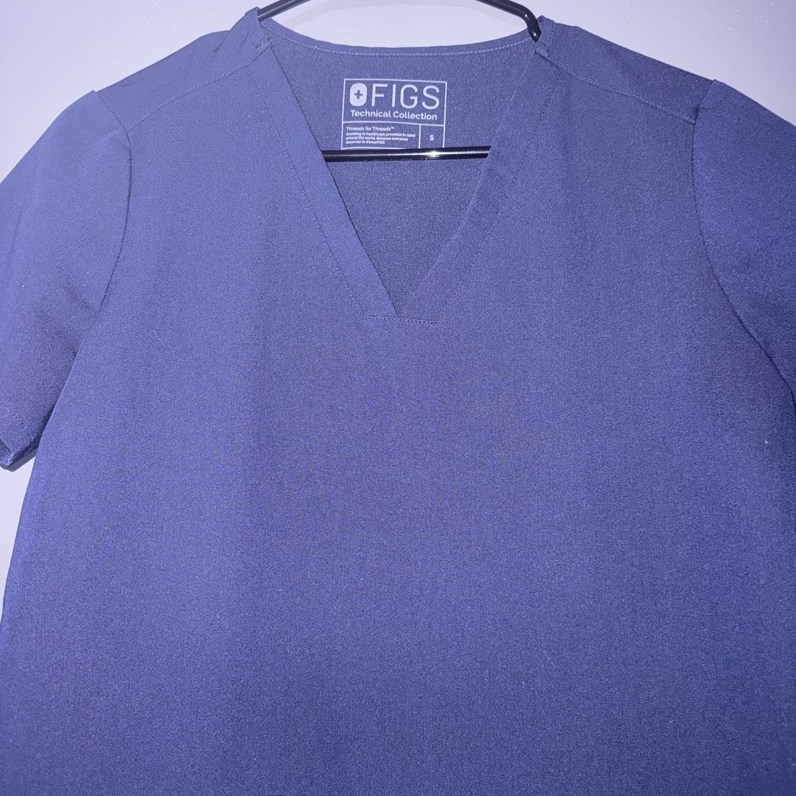 FIGS Technical Collection Scrub Set Small Navy Bl… - image 2