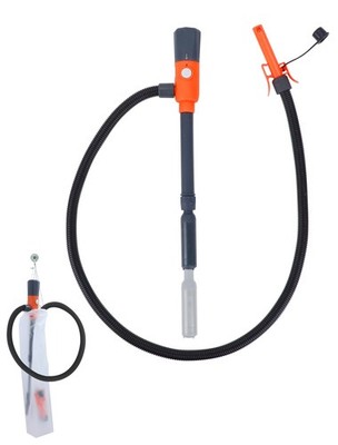 Auto-Stop 2.8 GPM Fuel Transfer Pump, Portable Power Battery Pump for Gas, Ga...