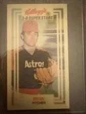 1983 Kellogg's 3-D Super Stars - Nolan Ryan #31