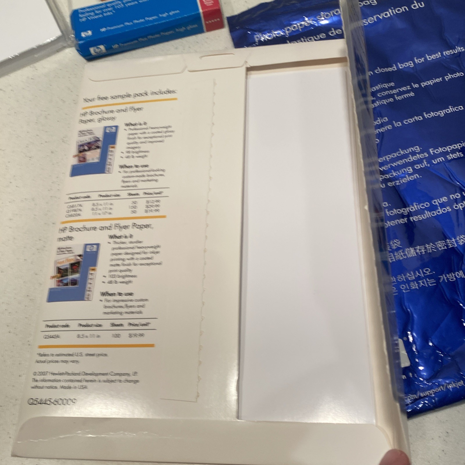 Photo Paper Lot Kodak and HP