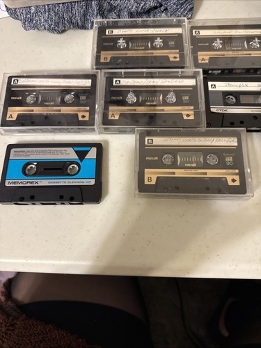 Lot De 6 Cassettes Audio Vierges MAXELL UDII Type II (High Bias) - Durées 46, 54, 60, 90 Min - Neuf Japon