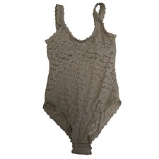 Aerie Show Off Vintage Lace Scoop Bodysuit XS