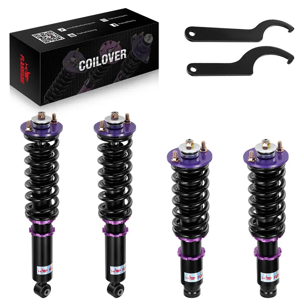 Set 4 Coilovers Lowering Kit for Honda CRV 1997-2001 Shocks Absorber Adj.Height