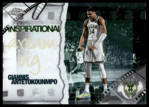 2025 Topps Chrome Giannis Antetokounmpo Base (RAW)