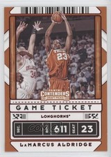 2020 Contenders Draft Picks Variation Game Ticket Red LaMarcus Aldridge #48 o1h
