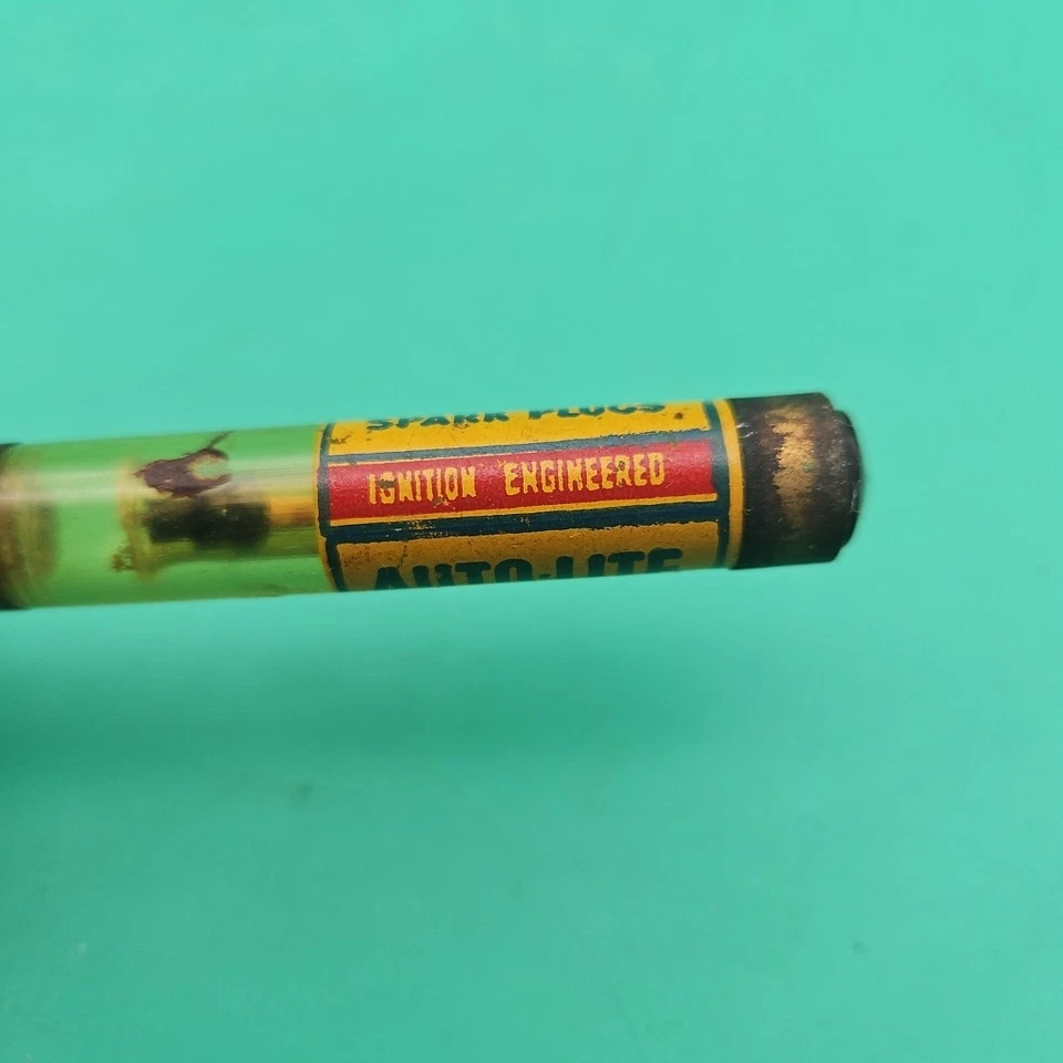 Vintage Autolite Spark Plugs Pen Mini Spark Plug Inside Rare Collectible - Image 3 of 4