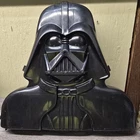 VTG '80 STAR WARS Darth Vader Action Figure Carrying Case + Insert Straps Labels