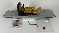 LGB 41543 G Scale NYC Flatcar w/ Caterpillar CAT Generator Load • Original Box