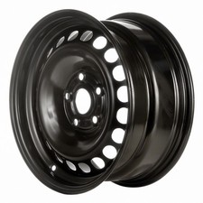 Refurbished Painted Black Steel Wheel 15 X 7 3b0601027e03c