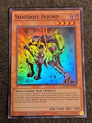 Shaddoll Hound - DUEA-ENDE4 Limited Edition Super Rare - YuGiOh-NM