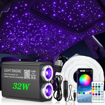 1000x Fiber Optic 3m Car Home Headliner Star Light Kit Roof Twinkle Ceiling Lamp