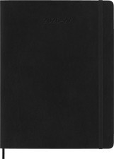 Moleskine Classic 18 Month 2026-2027 Weekly Planner Soft Cover XL 7.5" x 10"