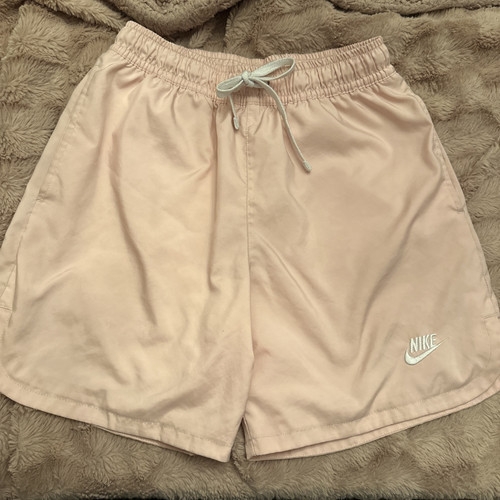 NIKE Men’s Mesh Lined Swim Walking Shorts Trunks Blush Pink Size XS