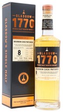 Glasgow 1770 - Bourbon Cask Lightly Peated Single Malt Scotch 2017 8 year old...