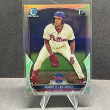 2023 Bowman #BCP-126 Marcus Lee Sang Chrome Prospects Lunar Glow Refractors