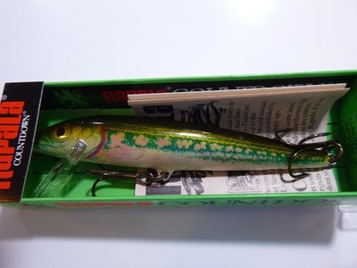 Vintage Rapala CD-11 MN Countdown in minnow / Vairon color new in box