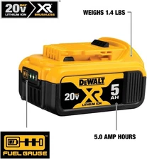 Genuine 20V Replacement Battery for DeWalt Max XR DCB200 DCB205 DCB206 Tools NEW