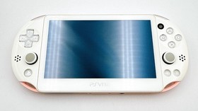Sony PS Vita PCH-2000 Console Light Pink White in Box Very Rare - Excellent