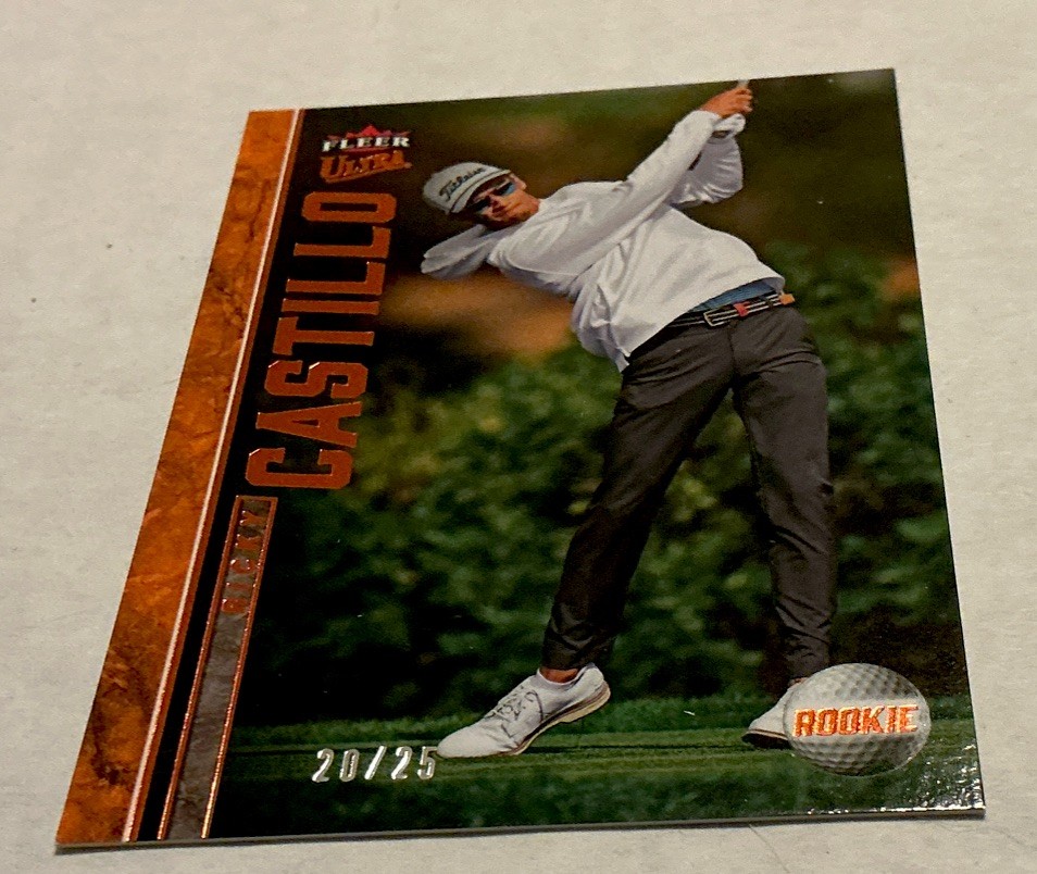 2026 Fleer Ultra Golf Ricky Castillo Orange /25 Rookie #38