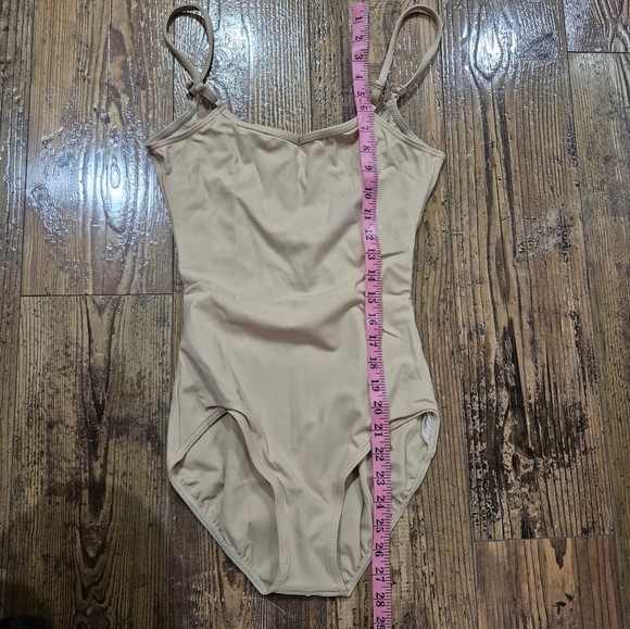 SOLD Capezio Camisole Leotard Nude Womens Large image 7