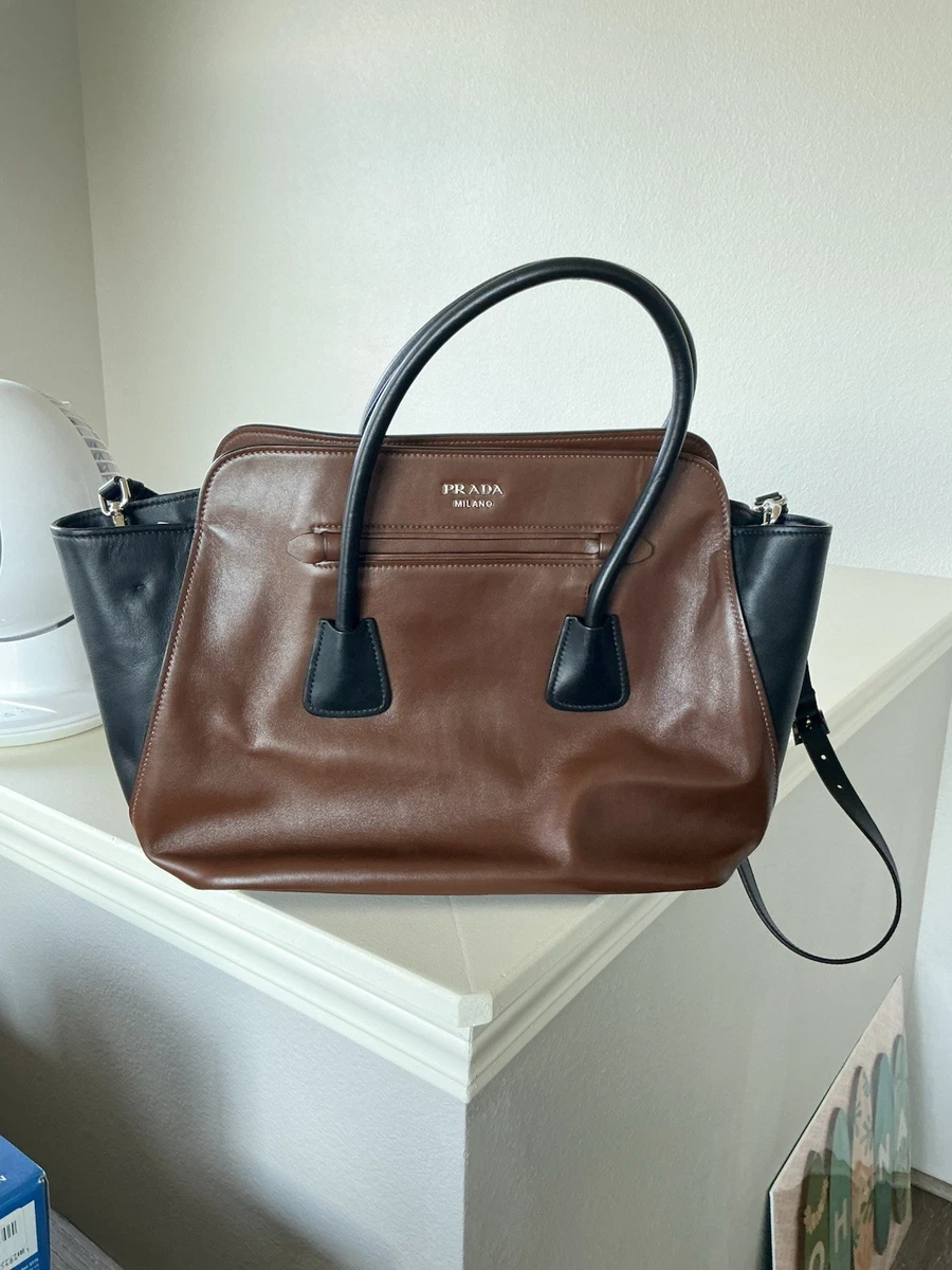 PRADA Totes Brown Bags & Handbags for Women for sale | eBay