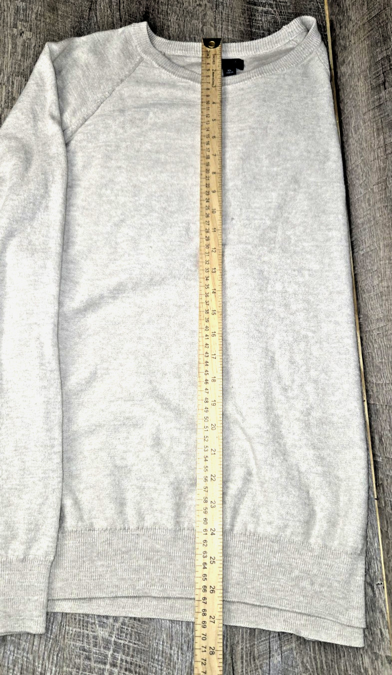 J. Crew Re-Imagined Gray Solid Pattern Woman's Pu… - image 15