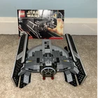 LEGO Star Wars 8017 Darth Vader's TIE Fighter Set w/Instructions no minifigs