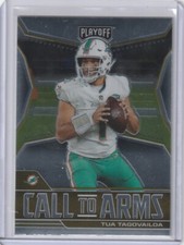 2021 PLAYOFF TUA TAGOVAILOA #CA-TTA SILVER PRIZM 