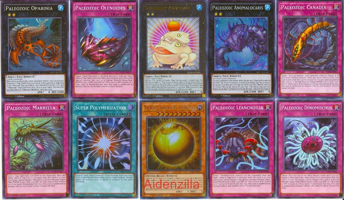 Yugioh Paleozoic Deck