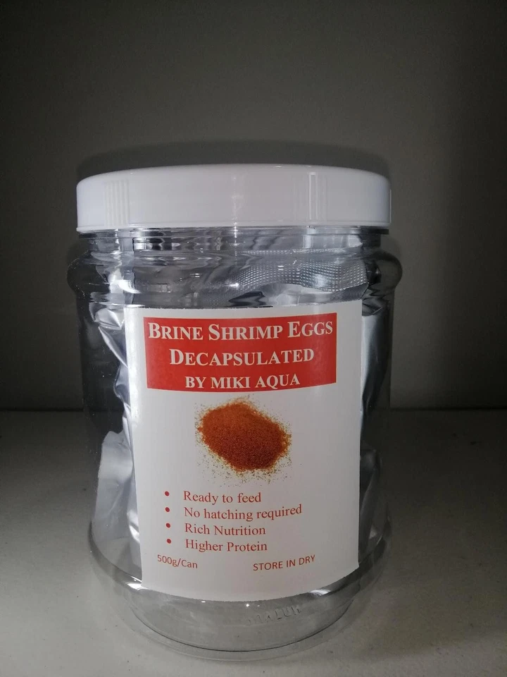 Decapsulated Artimia Shrimp Eggs Brine Ready to Feed Fish For Fry Baby Fish - image 2 of 4