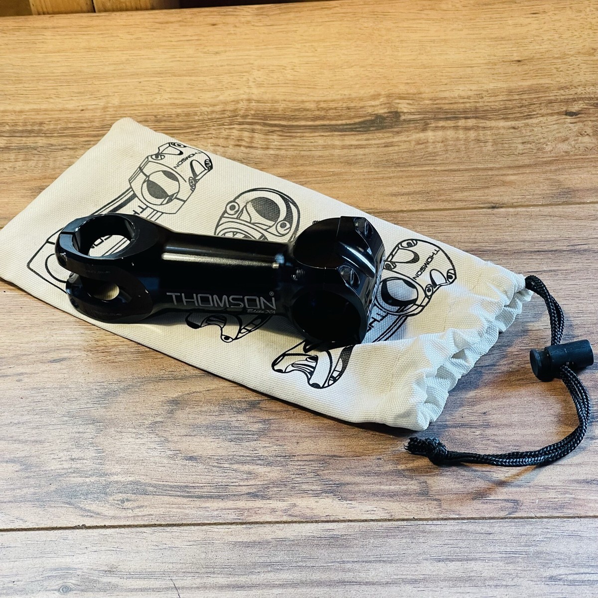 THOMSON ELITE X4 STEM Black 110mm /0° Bikeman: Thomson Elite X4 Mountain Stem - 110mm, 31.8 Clamp