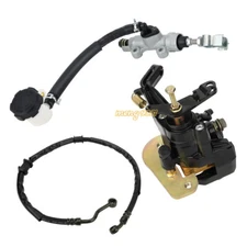 Rear Brake Caliper & Master Cylinder &Hose for Honda Sportrax 400 TRX400EX 05-08