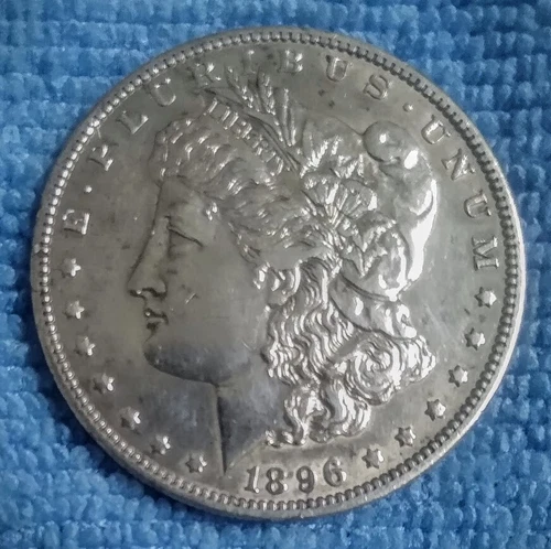 1896 O AMERICAN MORGAN SILVER DOLLAR XF