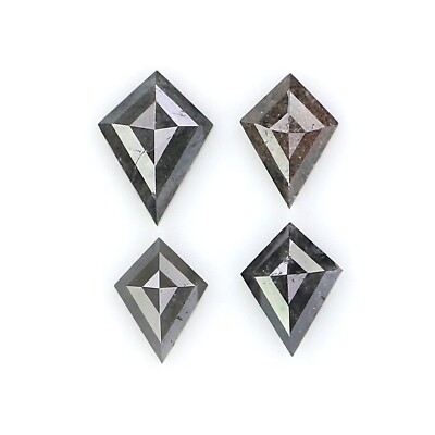 0.48 CT Natural Loose Kite Shape Diamond 5.20 MM Salt And Pepper Diamond NQ2430