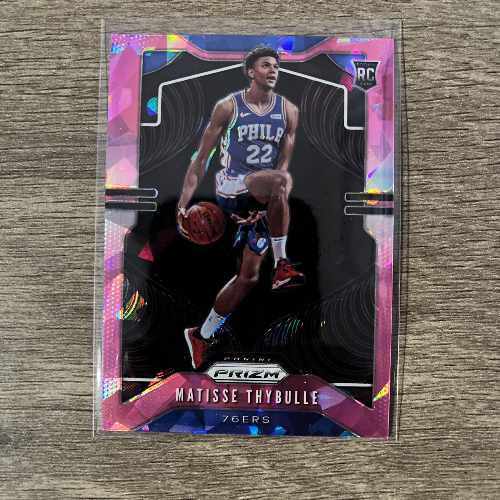 2019-20 Panini Prizm Matisse Thybulle Prizms Pink Ice Philadelphia 76ers NBA