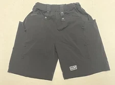 11 by Boris Bidjan Saberi Shorts Black XL 4-Pocket Elastic Waist