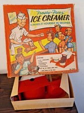 Vintage 1950's Frosty-Freez Ice Creamer Hassenfeld Bros. Hasbro Collectible