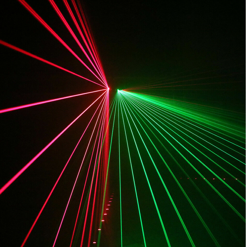 6 Heads RGB Color Beam Optical Network DMX Laser Light house Party DJ