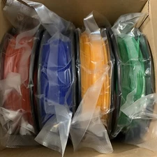 NEW Gizmo Dorks PLA Filament for 3D Printers 1.75mm 200g 4 Color Pack SEALED