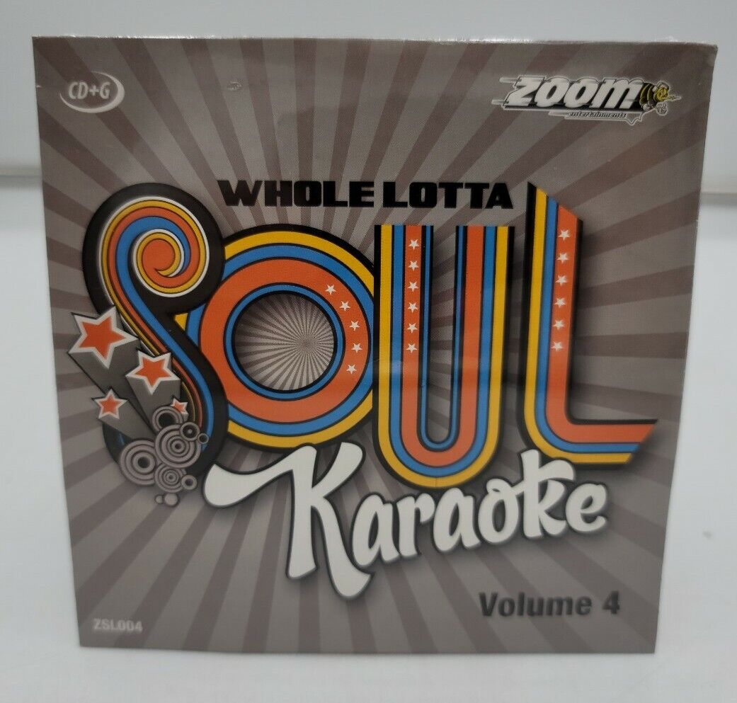 Zoom (CD+G ) - Whole Lotta Soul Karaoke Volume 4 -(24 Songs)