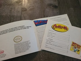 Ren & Stimpy Show: Buckaroo Nintendo NES Manual Only