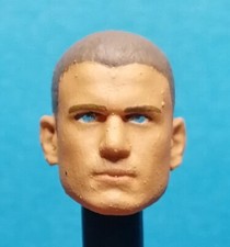 260 MICHAEL SCOFFIELD - custom HEAD SCULPT RESIN CASTING prison break mini